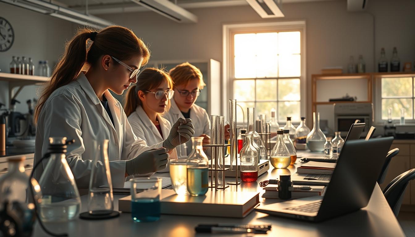 Organized exam preparation notes and academic planner