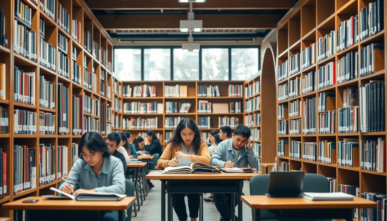 University campus and academic environment in Berlin